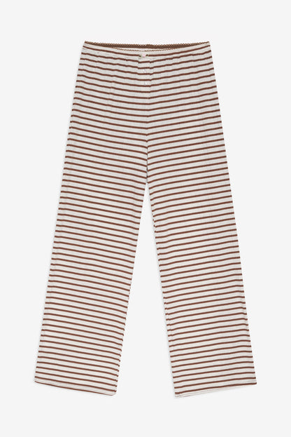 Bella Wide Leg Pant - Brown | For Love and Lemons