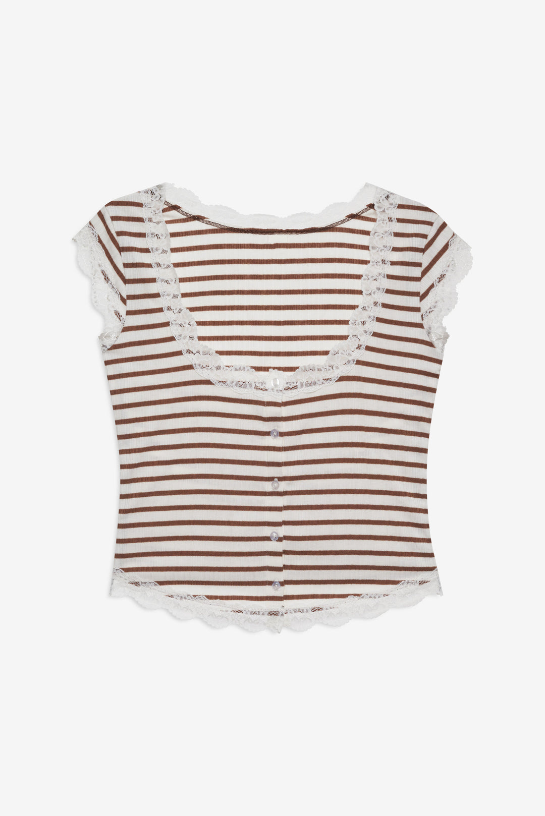 Bella Sleep Top - Brown | For Love and Lemons