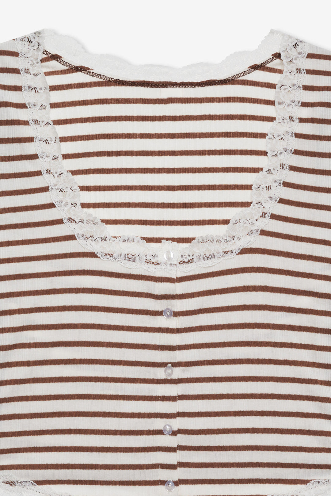 Bella Sleep Top - Brown | For Love and Lemons