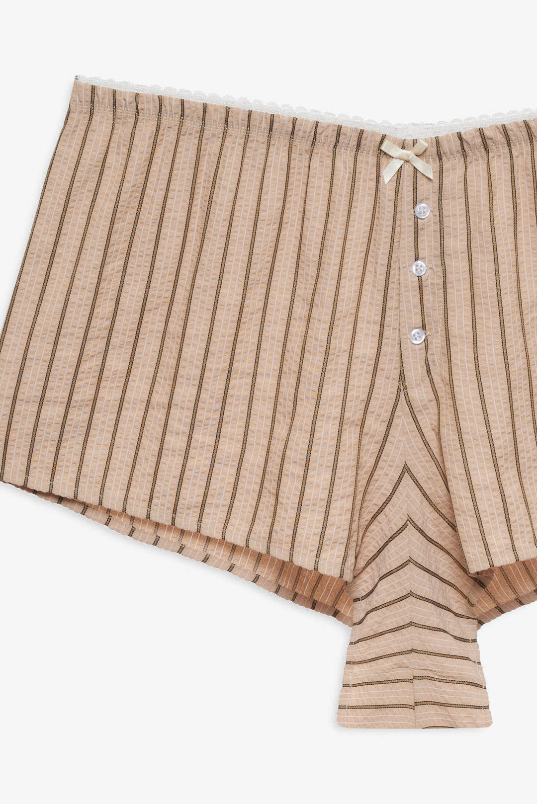 Mindy Boxer Short - Brown | For Love and Lemons