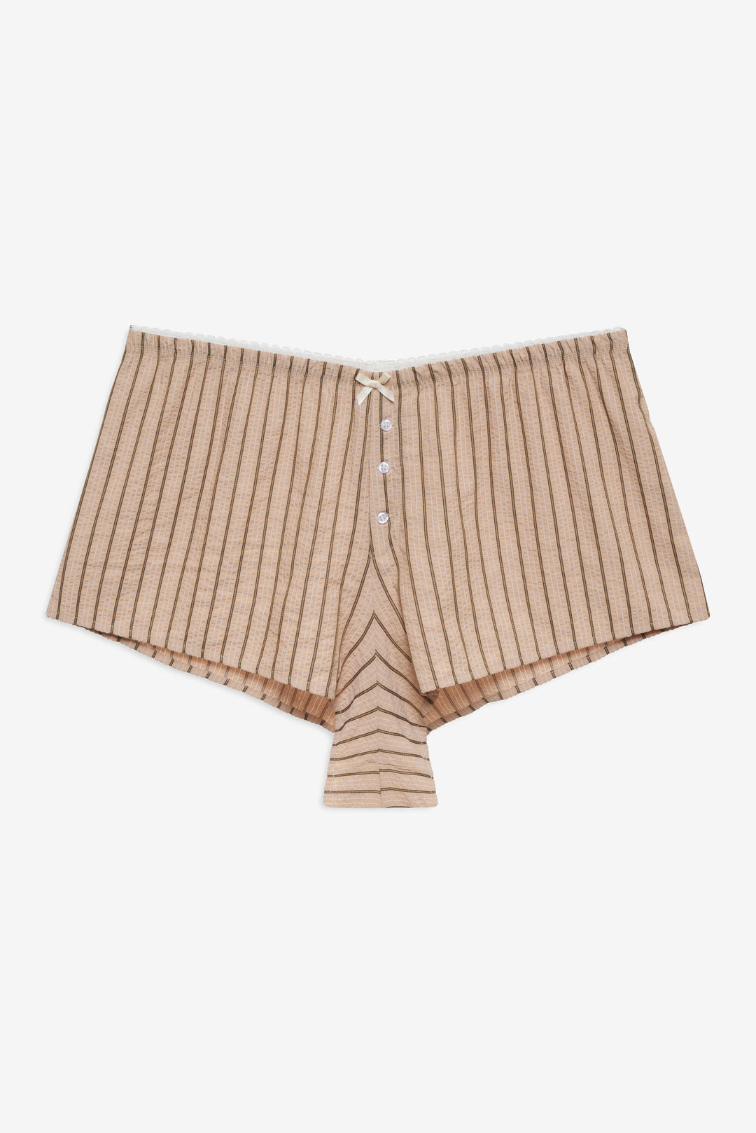 Mindy Boxer Short - Brown | For Love and Lemons