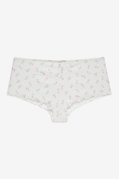 Elliana Sleep Short - White | For Love and Lemons