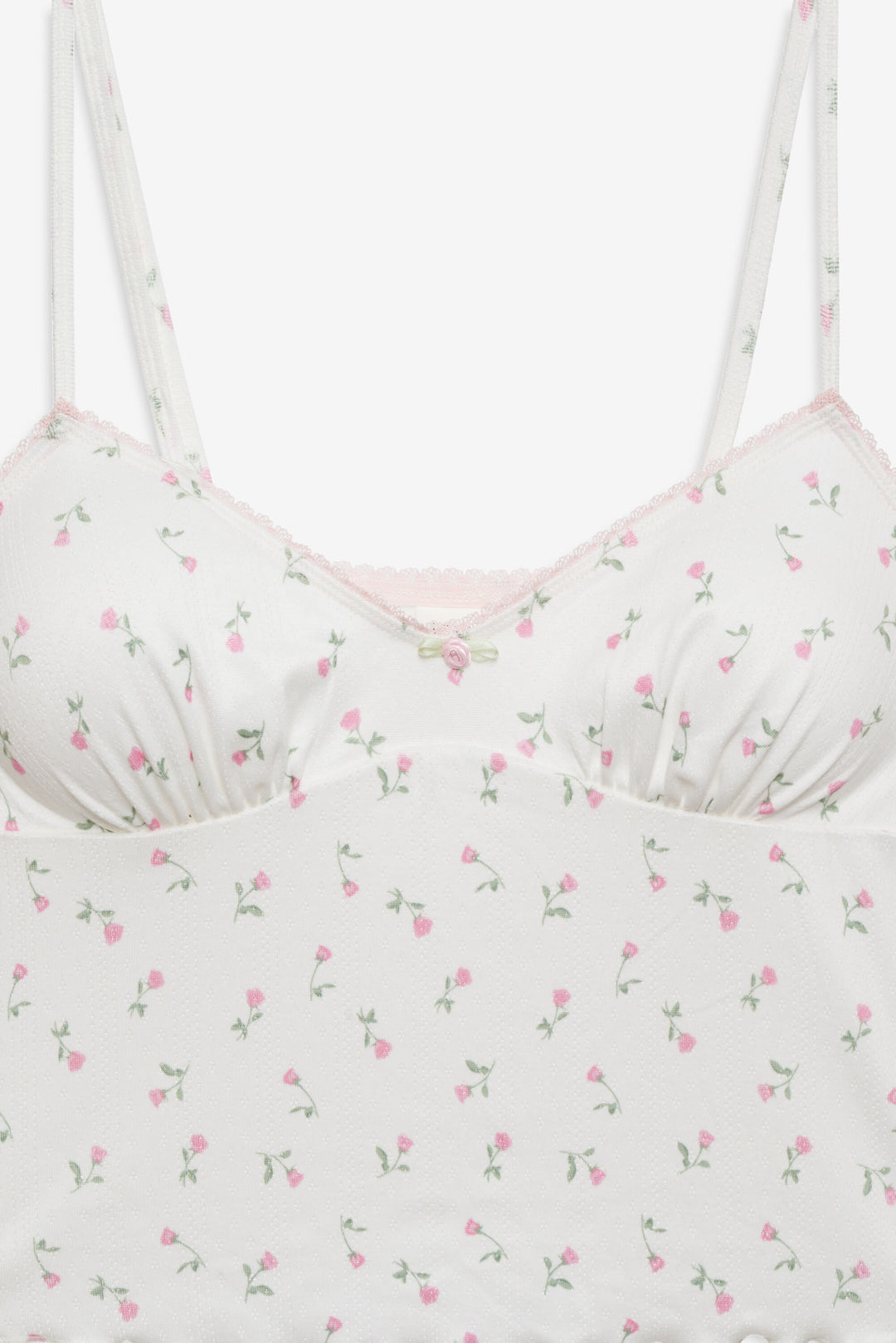 Elliana Sleep Top - White | For Love and Lemons