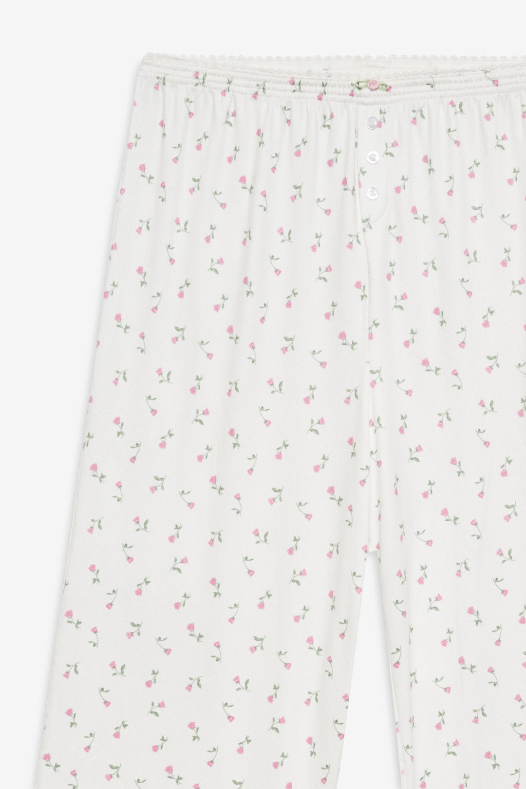 Elliana Wide Leg Pant - White | For Love and Lemons
