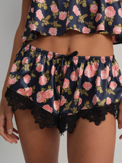 Kayla Sleep Short - Navy | For Love and Lemons