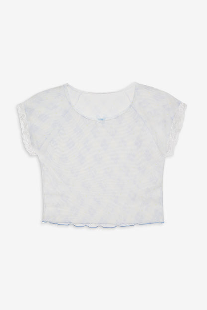 Dee Dee Daisy Tee - Blue | For Love and Lemons