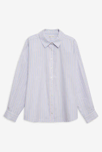 Lakeside Stripe Button Down Top - Blue | For Love and Lemons