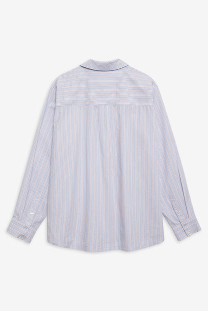 Lakeside Stripe Button Down Top - Blue | For Love and Lemons