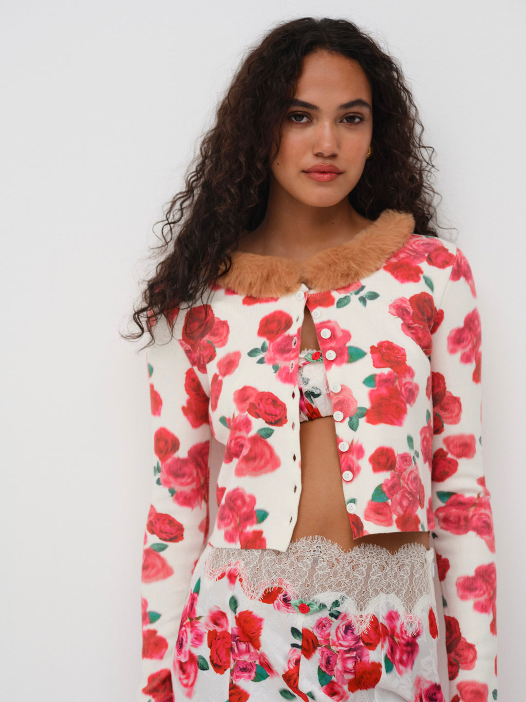 Carol Cardigan - Red | For Love and Lemons