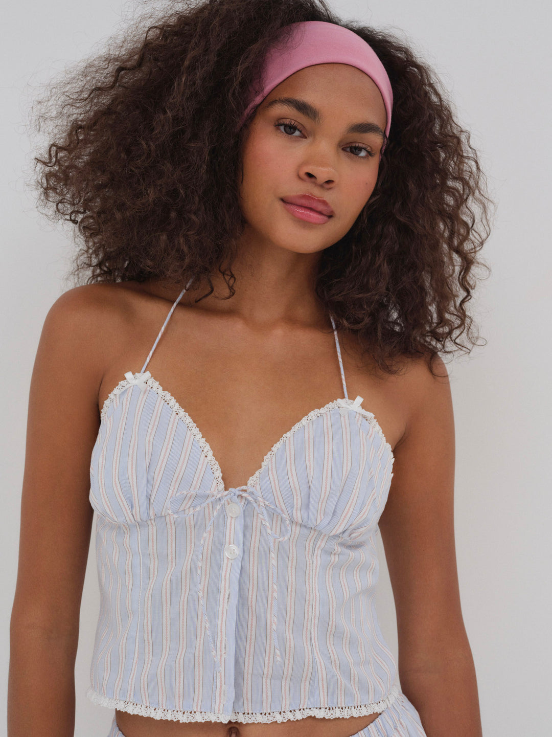 Lakeside Stripe Top - Blue | For Love and Lemons