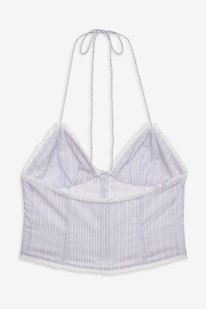 Lakeside Stripe Top - Blue | For Love and Lemons