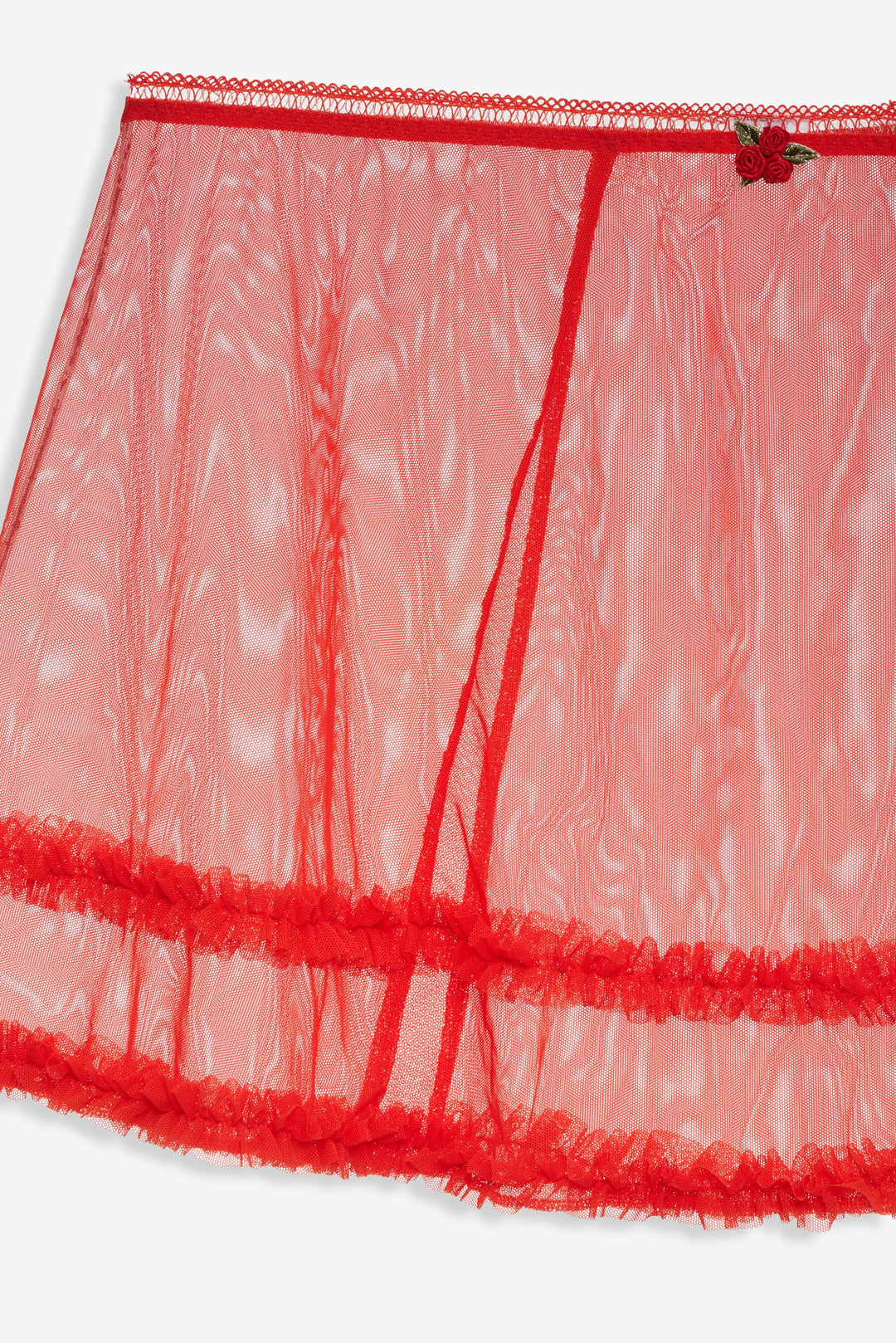 Gene Slip Skirt - Red | For Love and Lemons