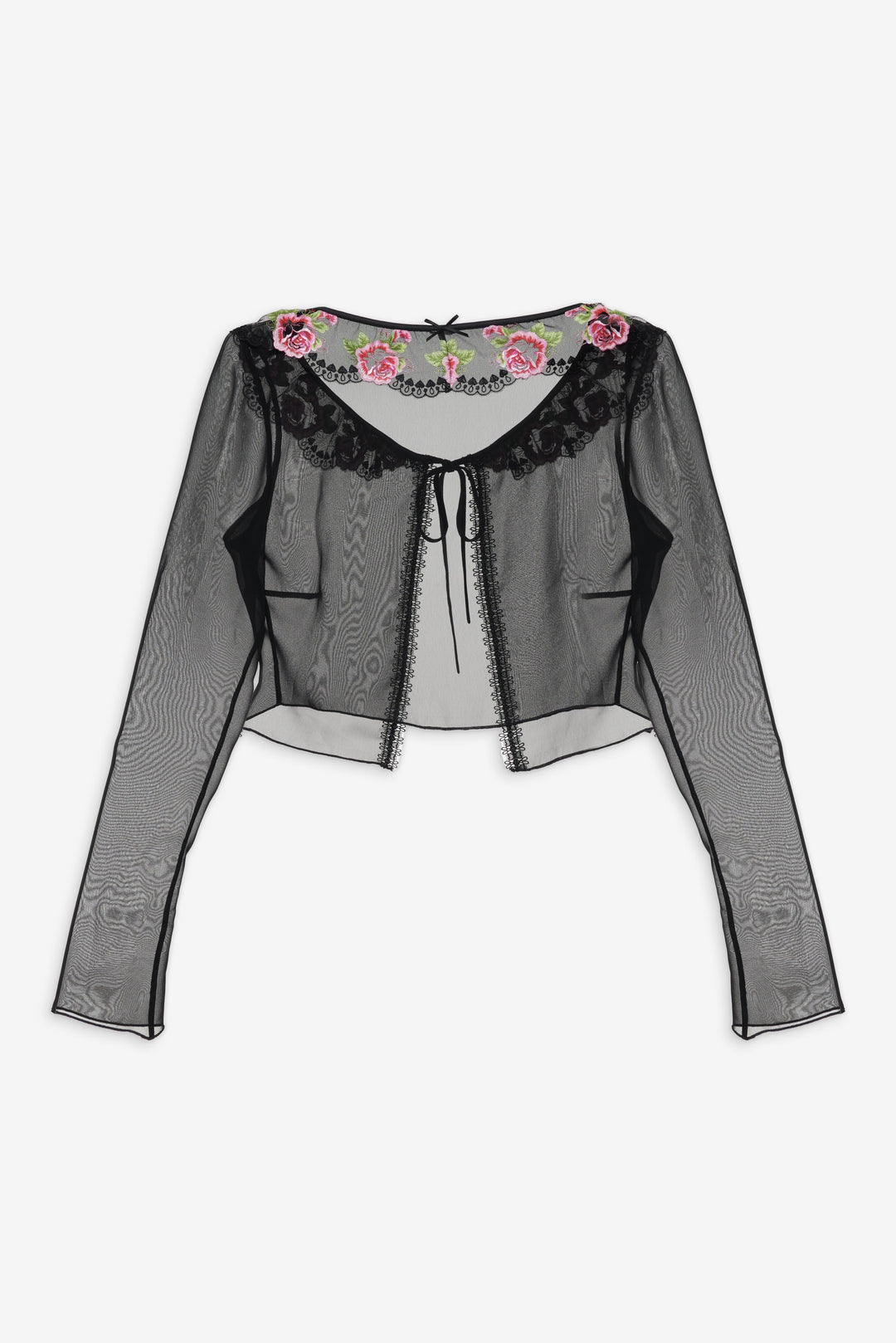 Love Garden Sheer Shrug - Black | For Love and Lemons