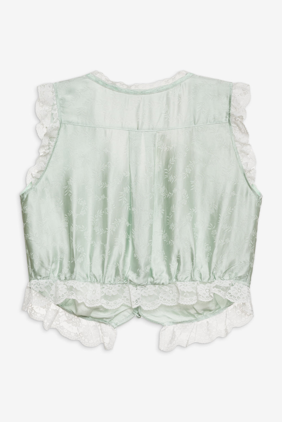 Mint Twist Jacquard Top - Mint | For Love and Lemons