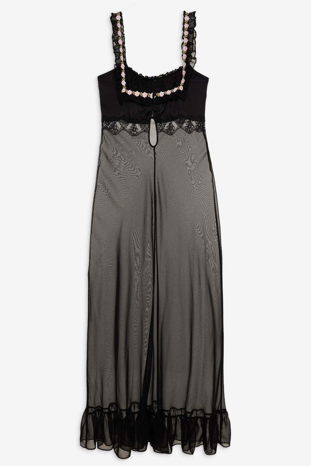 Gertrude Maxi Slip Dress - Black | For Love and Lemons