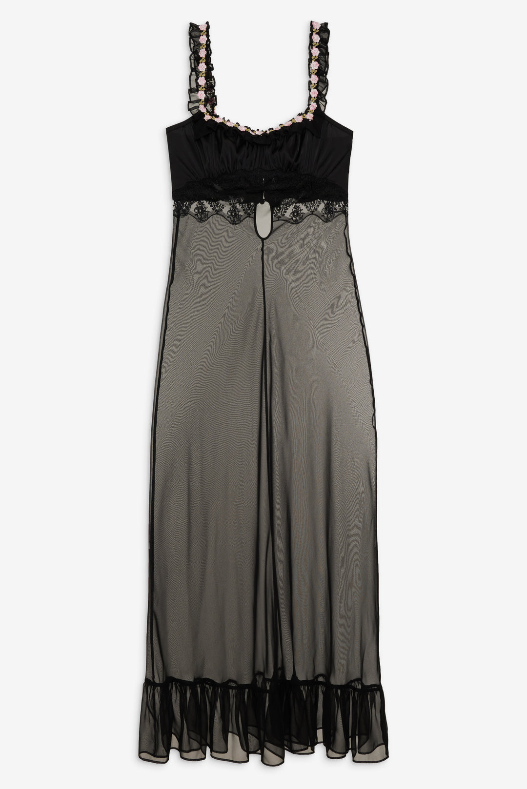 Gertrude Maxi Slip Dress - Black | For Love and Lemons