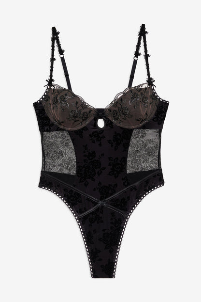 Sonia Bodysuit - Black | For Love and Lemons