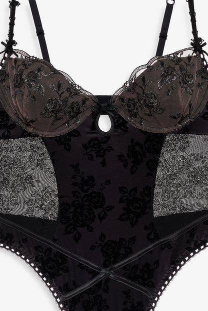 Sonia Bodysuit - Black | For Love and Lemons