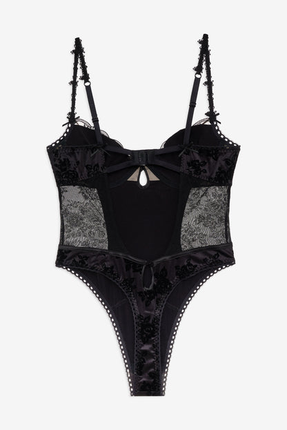 Sonia Bodysuit - Black | For Love and Lemons