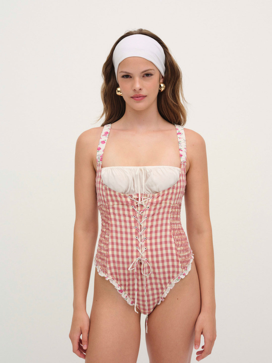 Georgia Bodysuit - Mauve | For Love and Lemons