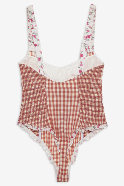 Georgia Bodysuit - Mauve | For Love and Lemons