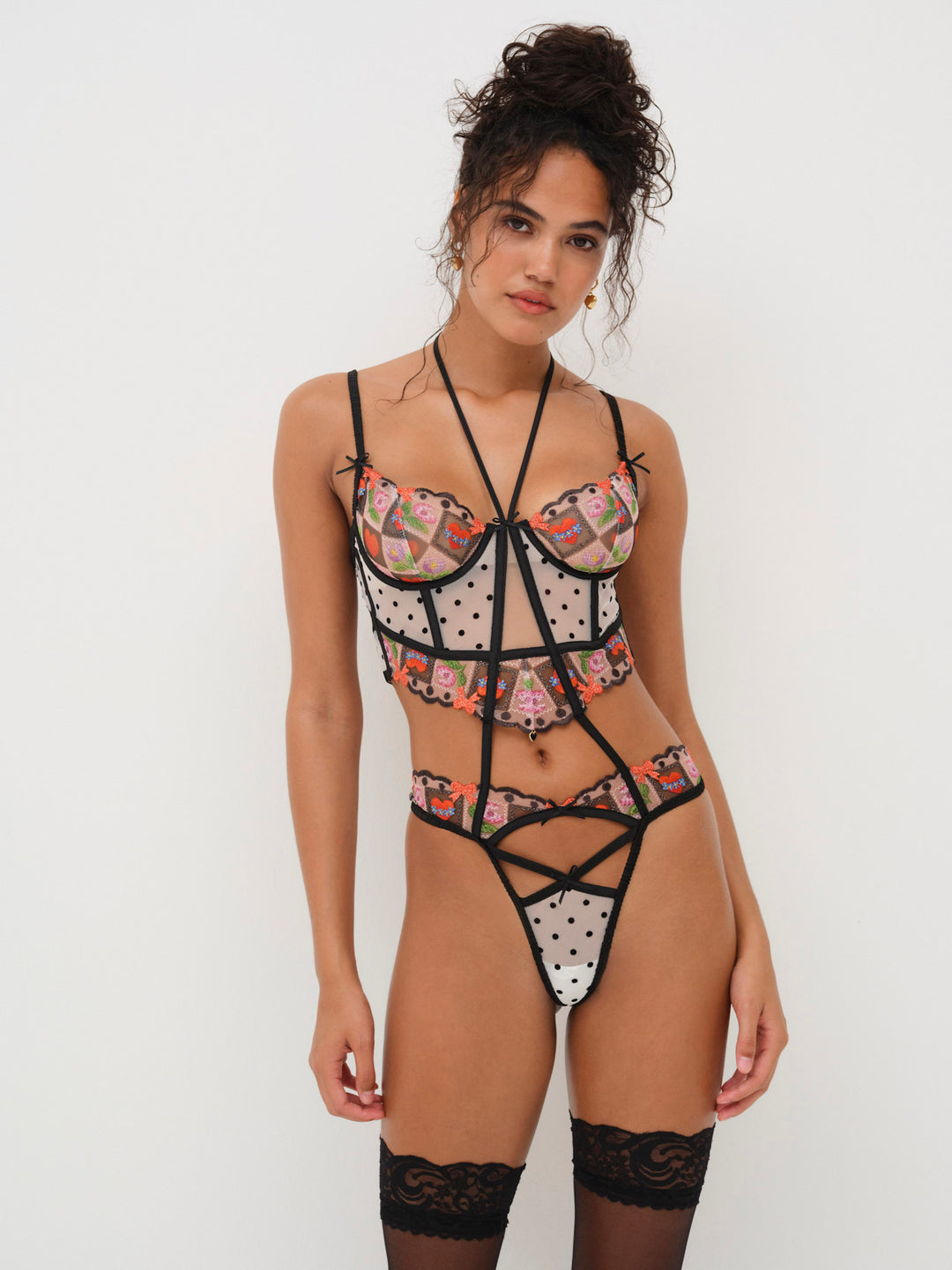 Paris Teddy - Red | For Love and Lemons