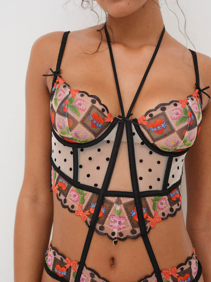 Paris Teddy - Red | For Love and Lemons