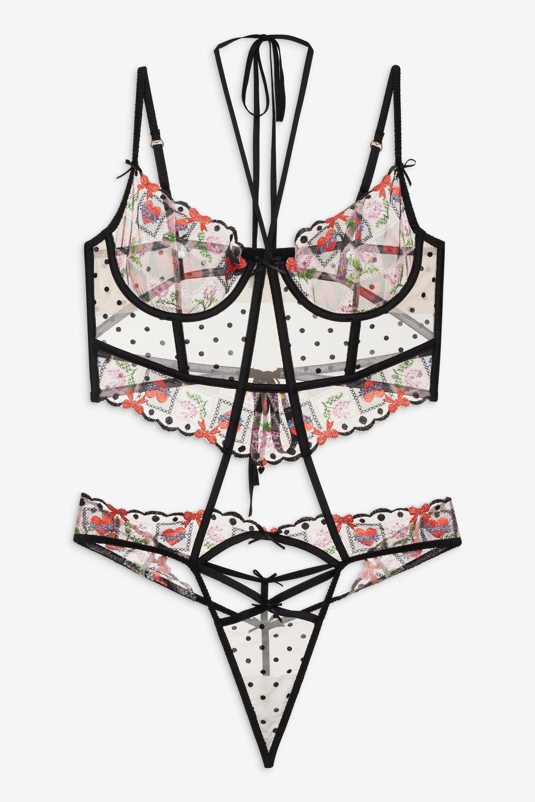 Paris Teddy - Red | For Love and Lemons