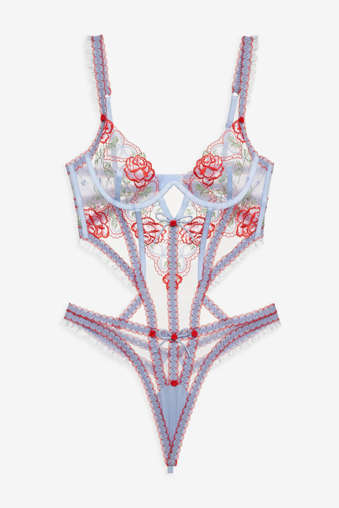 First Crush Teddy - Blue | For Love and Lemons