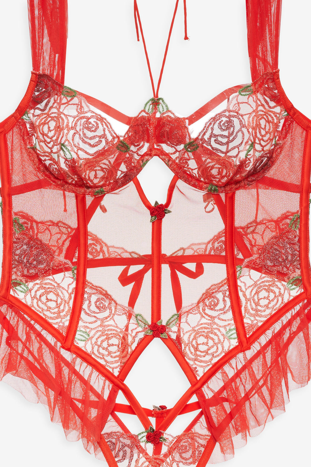 Gene Bodysuit - Red | For Love and Lemons