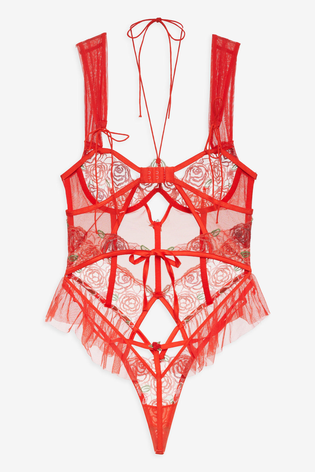Gene Bodysuit - Red | For Love and Lemons