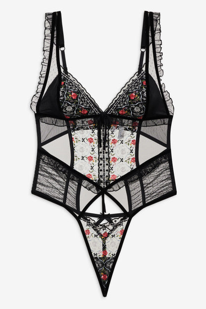 Loretta Teddy - Black | For Love and Lemons