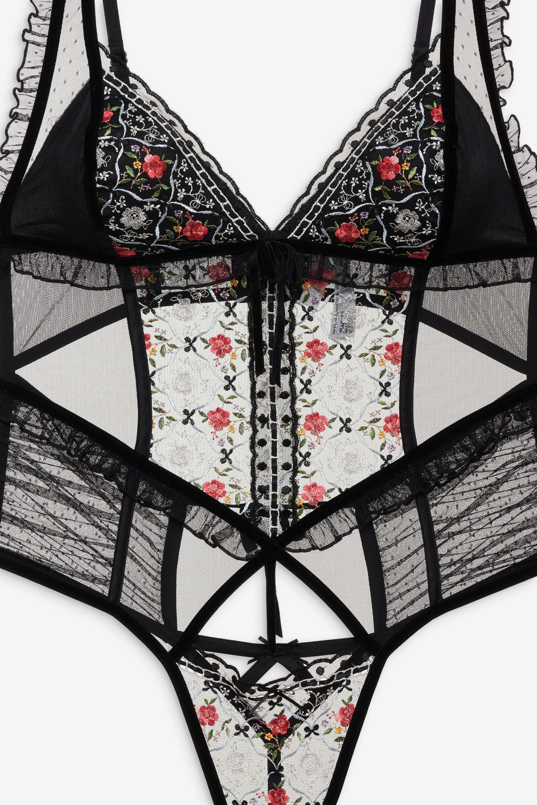 Loretta Teddy - Black | For Love and Lemons