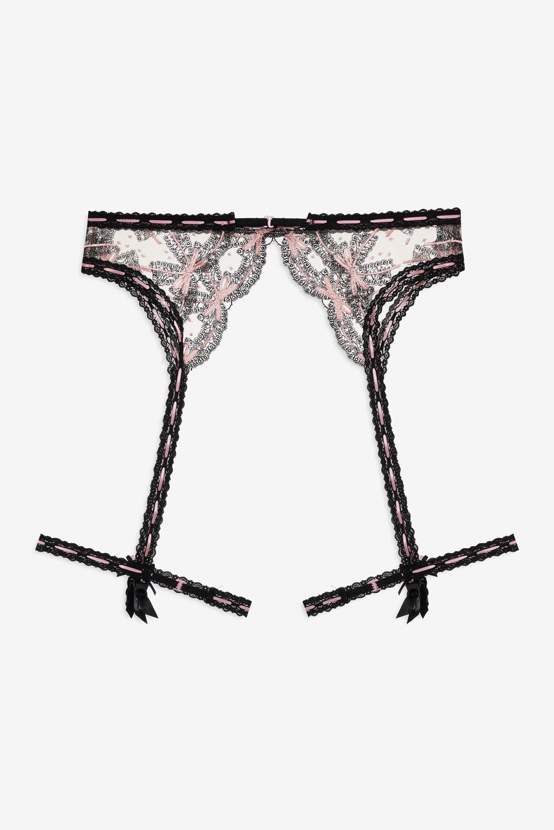 Love Letters Garter Belt - Black | For Love and Lemons
