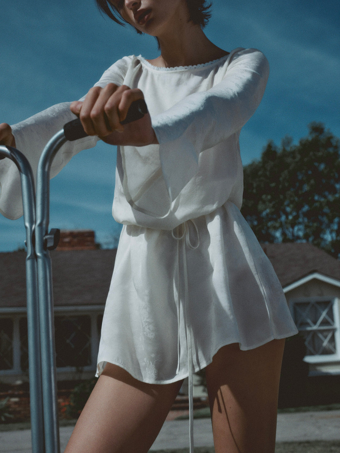 Madalie Mini Dress - Cream | For Love and Lemons