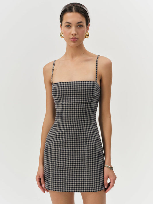 Savannah Mini Dress - Black | For Love and Lemons