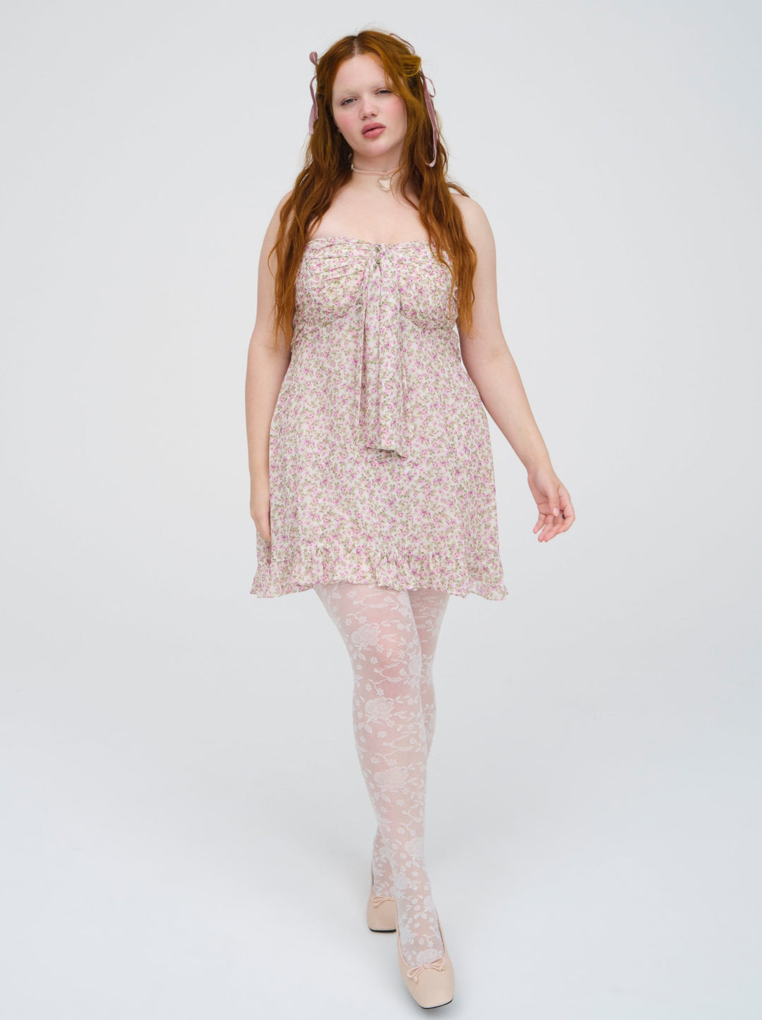 Teagan Mini Dress - White | For Love and Lemons