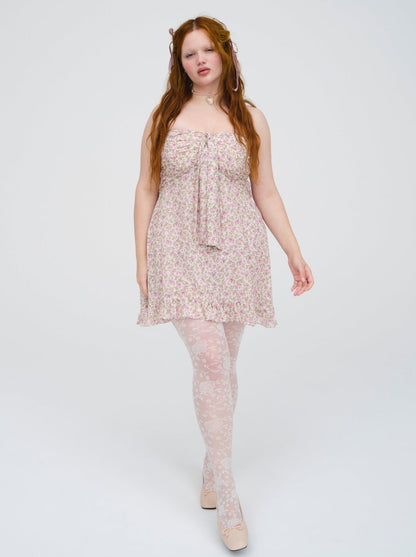 Teagan Mini Dress - White | For Love and Lemons