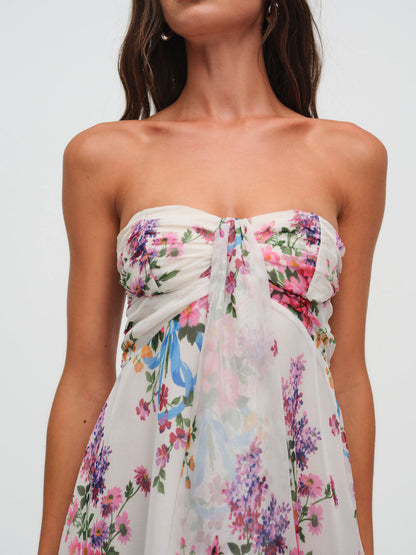 Teagan Mini Dress - White | For Love and Lemons