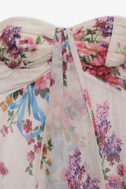 Teagan Mini Dress - White | For Love and Lemons