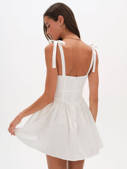 Jessie Mini Dress - White | For Love and Lemons