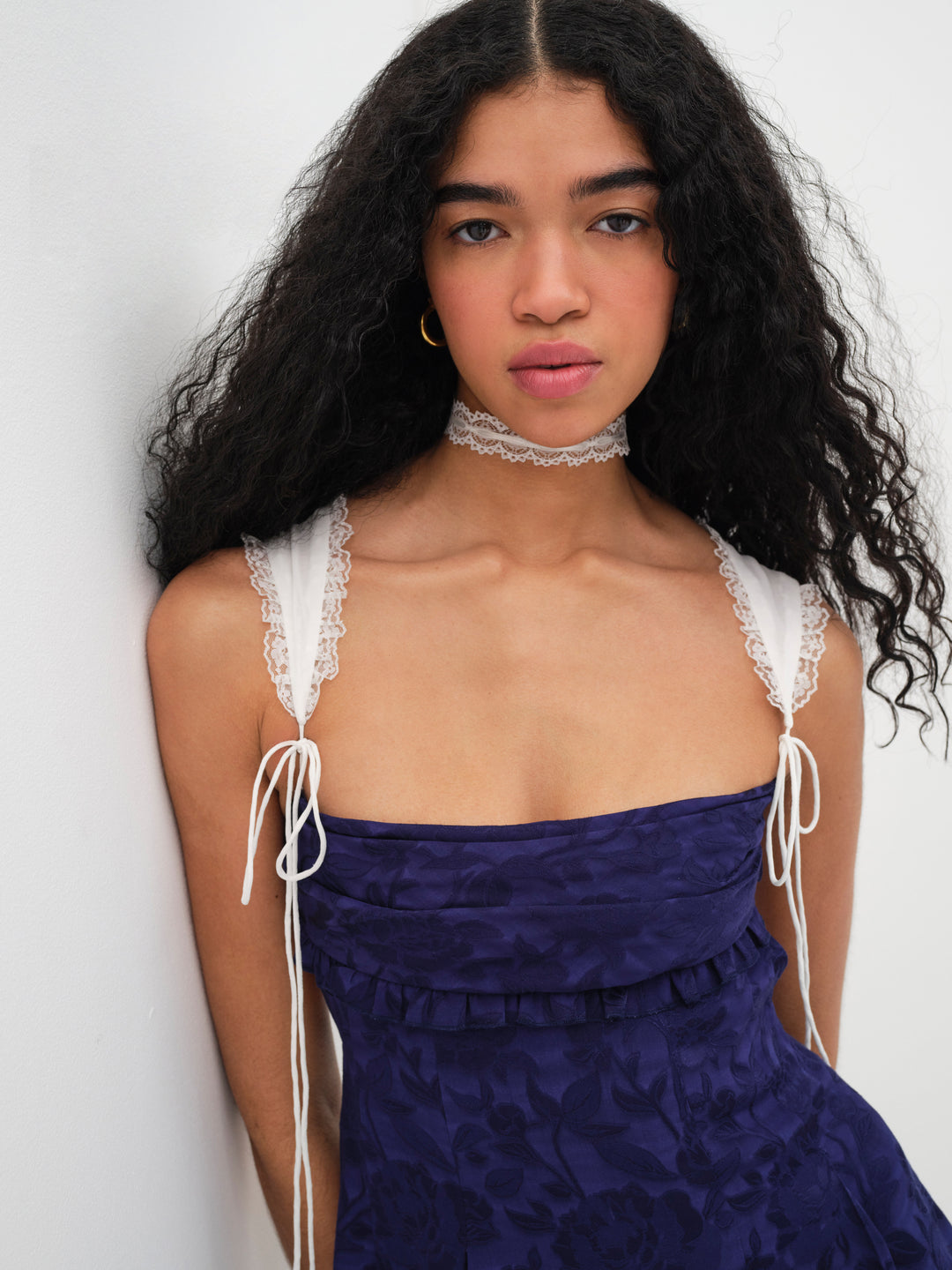 Holland Mini Dress - Blue | For Love and Lemons