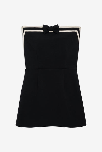 Josie Strapless Mini Dress - Black | For Love and Lemons