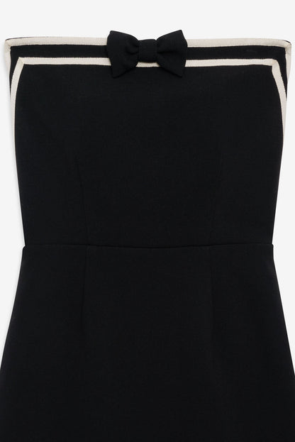 Josie Strapless Mini Dress - Black | For Love and Lemons