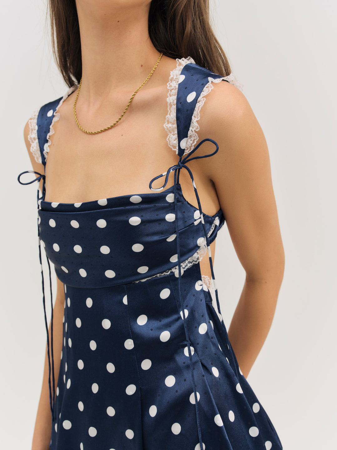 Holland Mini Dress - Navy | For Love and Lemons