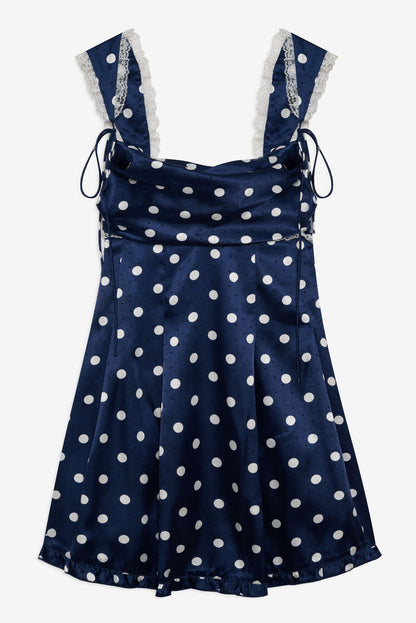 Holland Mini Dress - Navy | For Love and Lemons