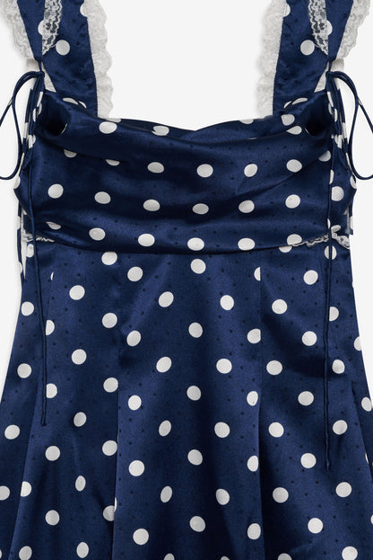 Holland Mini Dress - Navy | For Love and Lemons