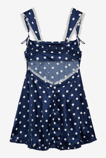 Holland Mini Dress - Navy | For Love and Lemons