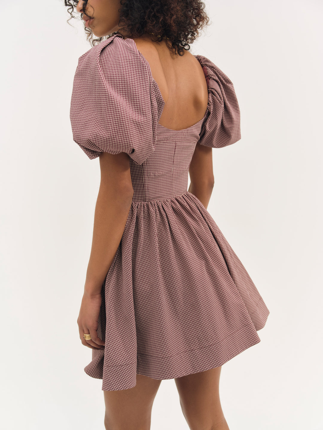 Florence Mini Dress - Burgundy | For Love and Lemons