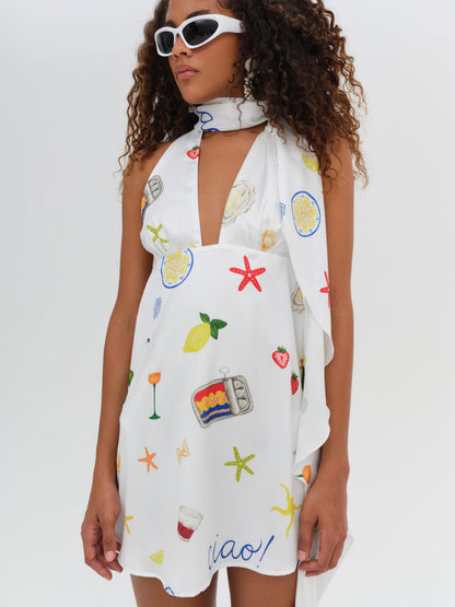 Carla Mini Dress - Multi | For Love and Lemons